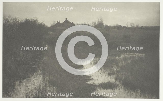 The Fringe of the Marsh, 1886. Creator: Peter Henry Emerson.