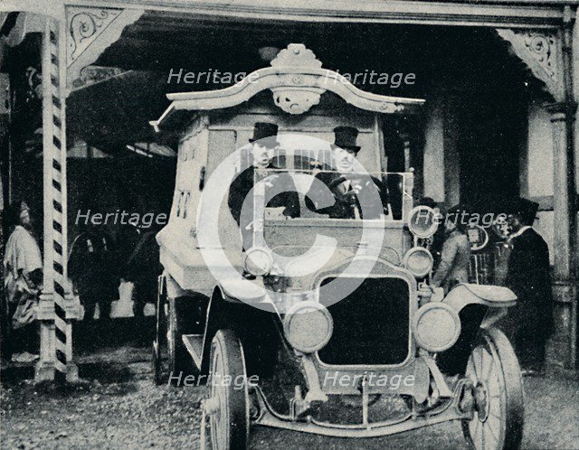 'The Motor-Hearse in Oriental Dress', c1935. Artist: Unknown.