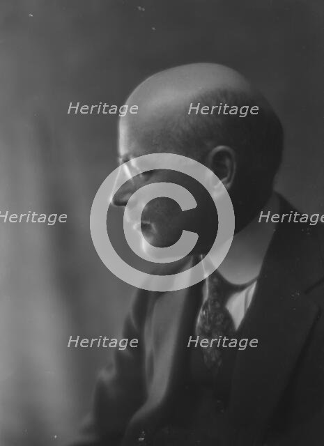 Johnson, F.C., Mr., portrait photograph, 1916. Creator: Arnold Genthe.