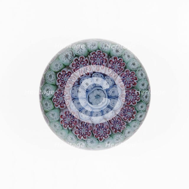 Paperweight, Birmingham, c. 1848-55. Creator: George Bacchus & Sons.