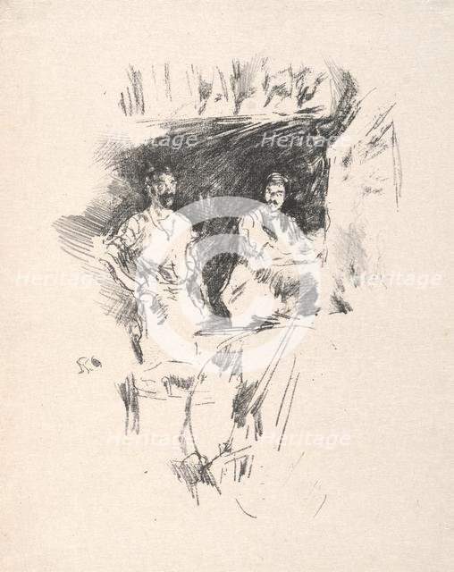 The Brothers, 1895. Creator: James McNeill Whistler (American, 1834-1903).