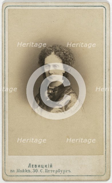 Portrait of Empress Maria Alexandrovna of Russia (1824-1880).