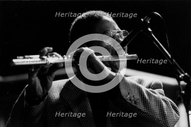 Frank Wess, Union Chapel, London, 1995. Creator: Brian Foskett.