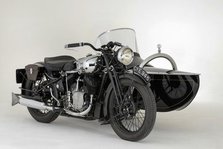 1936 Brough Superior 11-50 Special Combination. Creator: Unknown.