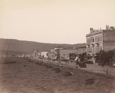 Smyrna, General View of the Quais, 1880s. Creator: Unknown.