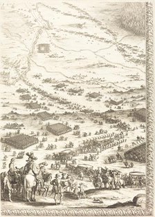 The Siege of Breda [plate 6 of 6], 1627/1628. Creator: Jacques Callot.