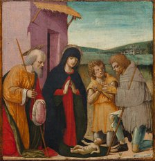 Adoration of the Shepherds, c. 1480-1500. Creator: Unknown.