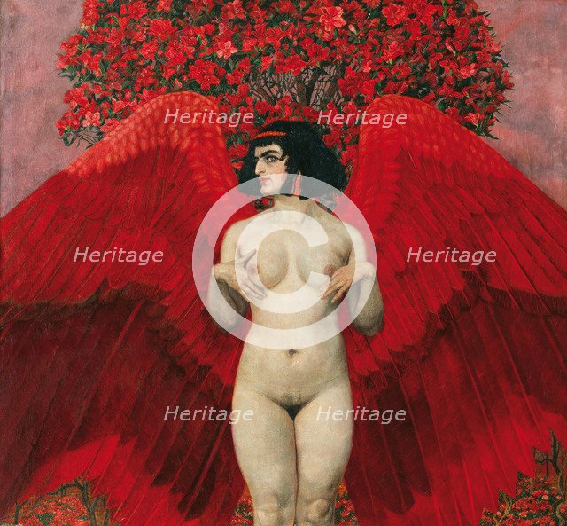 Red Angel, 1902. Artist: Mediz, Karl (1868-1945)