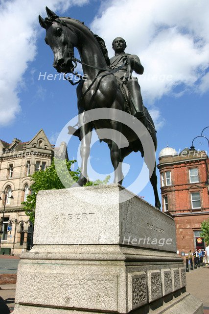 Prince Albert statue, Wolverhampton, West Midlands