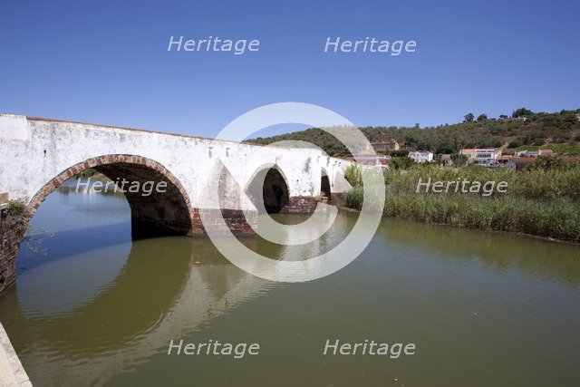 Bridge over the River Arade, Silves, Portugal, 2009. Artist: Samuel Magal