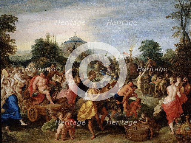 'Bacchus Procession', 17th century. Artist: Frans Francken II