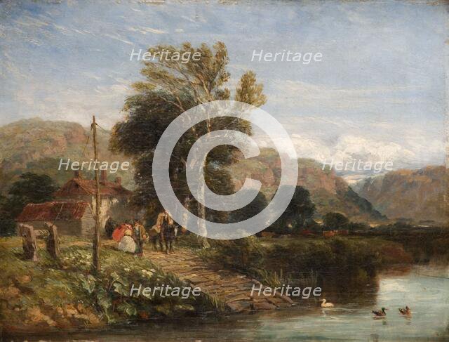 Waiting for the Ferry, 1845. Creator: David Cox the elder.