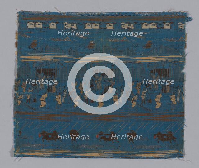 Fragment, Japan, late Edo period (1789-1868)/ Meiji period (1868-1912), 19th century. Creator: Unknown.