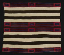 Chief Blanket (Second Phase), Arizona, 1850/65. Creator: Unknown.