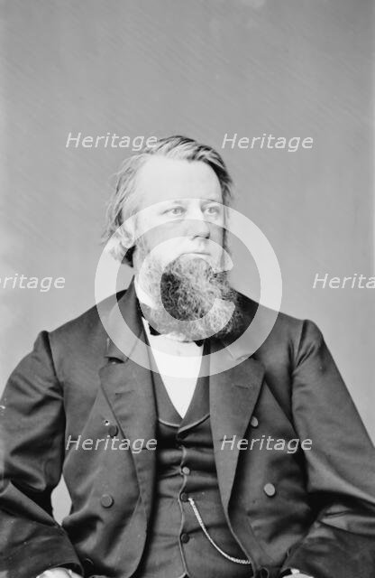 Henry Bowen Anthony of Rhode Island, between 1855 and 1865. Creator: Unknown.