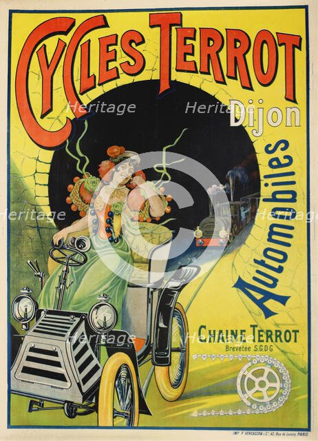 Cycles Terrot & Cie, c. 1900. Creator: Tamagno, Francisco (1851-1933).