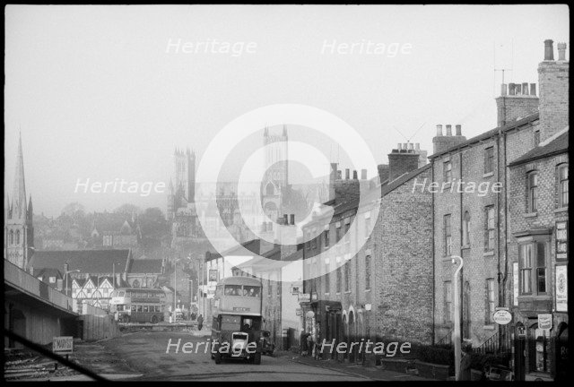 St Mary's Cathedral Church, Minster Yard, Lincoln, Lincolnshire, c1955-c1980. Creator: Ursula Clark.