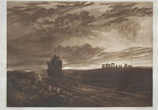 Stonehenge at Daybreak, 1897. Creator: Frank Short (British, 1857-1945).