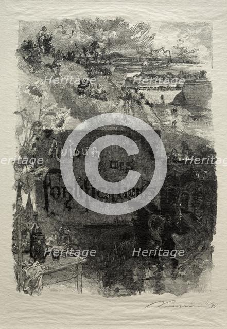 Frontispiece, 1886. Creator: Auguste Louis Lepère (French, 1849-1918).