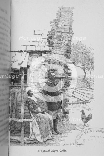 A typical Negro cabin, 1897. Creators: Maude Cowles, Genevieve Cowles.