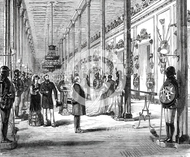The Armoury, Governor's Palace, Malta: the Ancient Palace of the Knights of Malta, 1876. Creator: Unknown.