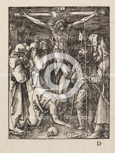 Crucifixion, from the series "The Small Passion", ca 1509-1511. Creator: Dürer, Albrecht (1471-1528).