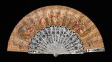 Fan, European, 1850-70. Creator: Unknown.