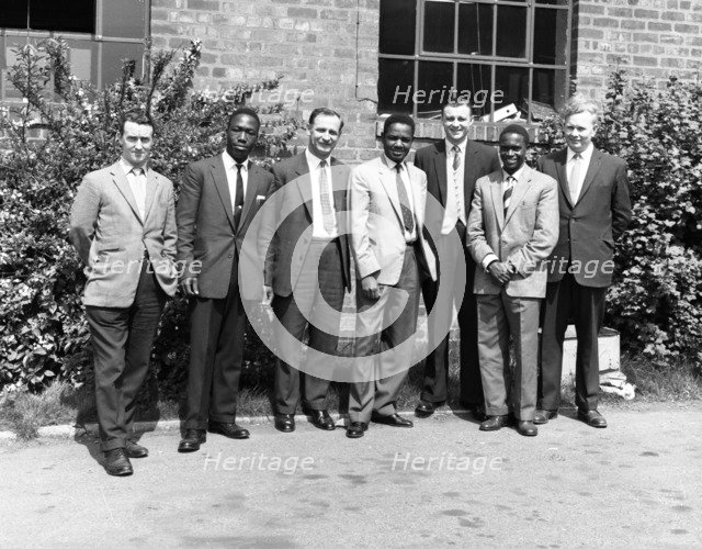 West Indian workers at the GEC Iron Factory, Swinton, South Yorkshire, 1962. Creator: Michael Walters.