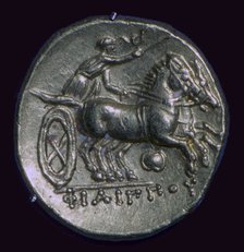 Gold Stater of Phillip II of Macedonia, 356BC. Artist: Unknown