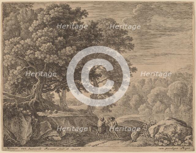 The Little Angels on the Hill. Creator: Herman van Swanevelt.