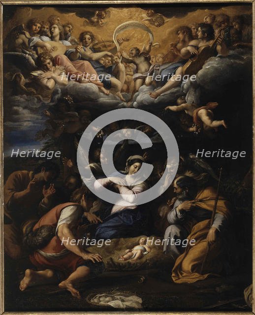 The Adoration of the Shepherds, ca. 1597. Creator: Carracci, Annibale (1560-1609).