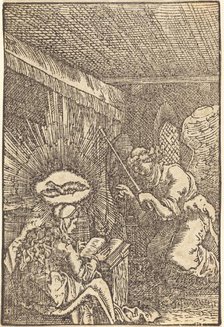 The Annunciation, c. 1513. Creator: Albrecht Altdorfer.