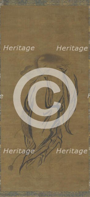 Liu Hai with a Three-legged Toad, Ming dynasty, 16th century. Creator: Unknown.