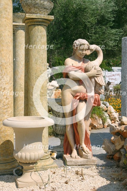 Ornamental Statues, Kefalonia, Greece