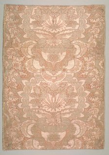 Textile Fragment, early 1700s. Creator: Unknown.