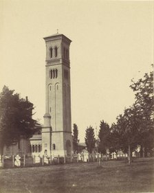 Wilton Church, East End and Bell Tower, 1850s. Creator: Unknown.