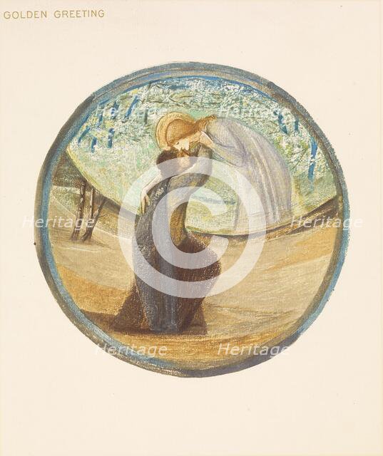 The Flower Book - Golden Greeting, 1905.  Creator: Sir Edward Coley Burne-Jones.