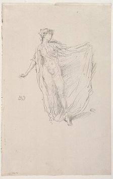 The Dancing Girl, 1890. Creator: James McNeill Whistler (American, 1834-1903).