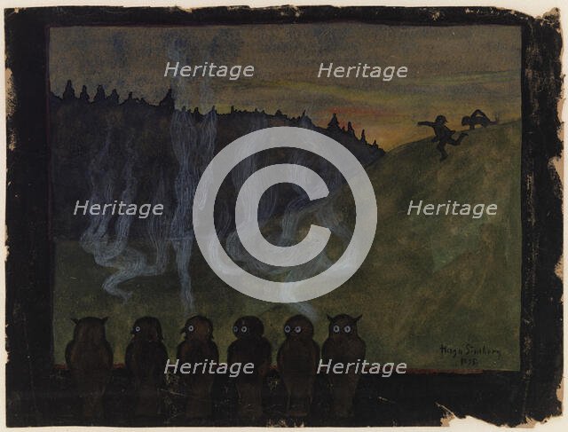 Vision, 1895. Creator: Hugo Simberg.