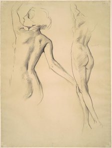 Studies for "Dancing Figures", 1919-1920. Creator: John Singer Sargent.