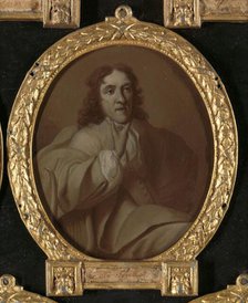 Portrait of Frans de Haes, Poet and Linguist in Rotterdam, 1732-1771. Creator: Dionys van Nijmegen.