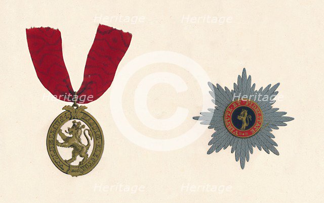 'The Order of the Lion D'Or', c19th century. Artist: Unknown.
