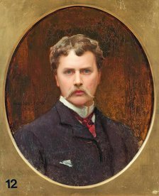 Marcus Stone, Self Portrait, 1883. Creator: Marcus Stone.