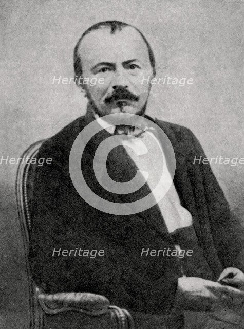 Gerard de Nerval, French poet, 1855. Artist: Unknown