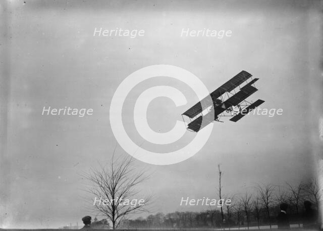 Anthony Jannus, Flights And Tests of Rex Smith Plane Flown By Jannus - Flights of Plane, 1912. Creator: Harris & Ewing.