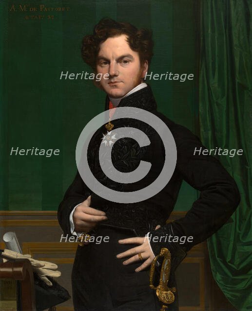 Amédée-David, the Comte de Pastoret, 1823-26. Creator: Jean-Auguste-Dominique Ingres.