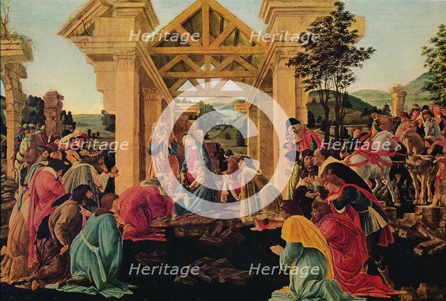 'The Adoration of the Magi', c1475-1476. Artist: Sandro Botticelli.