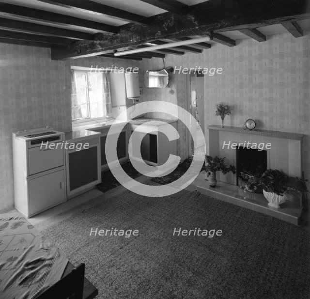 Cottage interior, Harlington, South Yorkshire, 1964.  Artist: Michael Walters