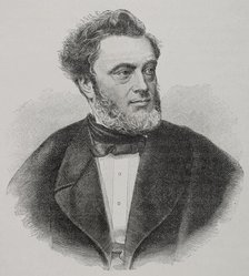 Jules Favre, (1809-1880), French republican politician, 1891.  Creator: Unknown.