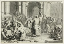 Christ Driving the Money-Changers from the Temple, n.d. Creator: Ottmar Elliger, the younger.